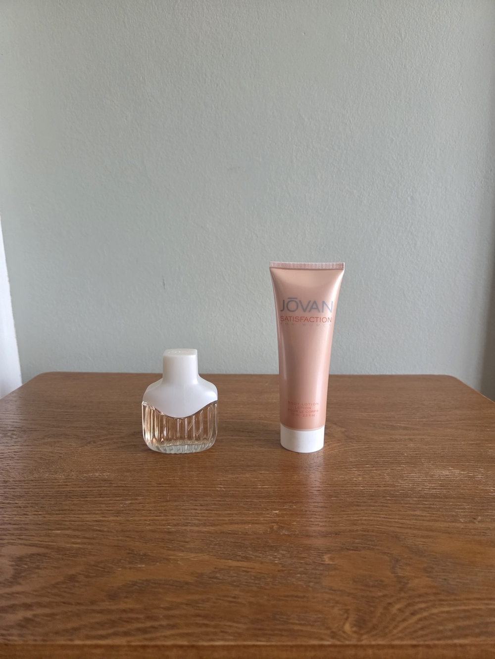 Jovan Satisfaction Perfume & Body Lotion